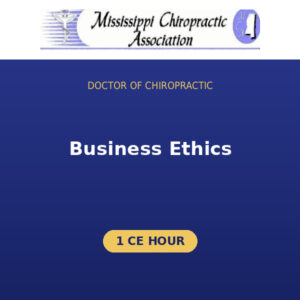 DC – Business Ethics (1 CE Hour)