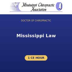 DC – Mississippi Law (1 CE Hour)