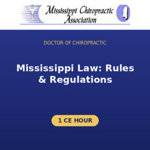DC – Mississippi Law: Rules and Regulations (1 CE Hour)
