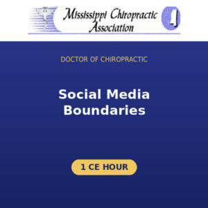 DC – Social Media Boundaries (1 CE Hour)